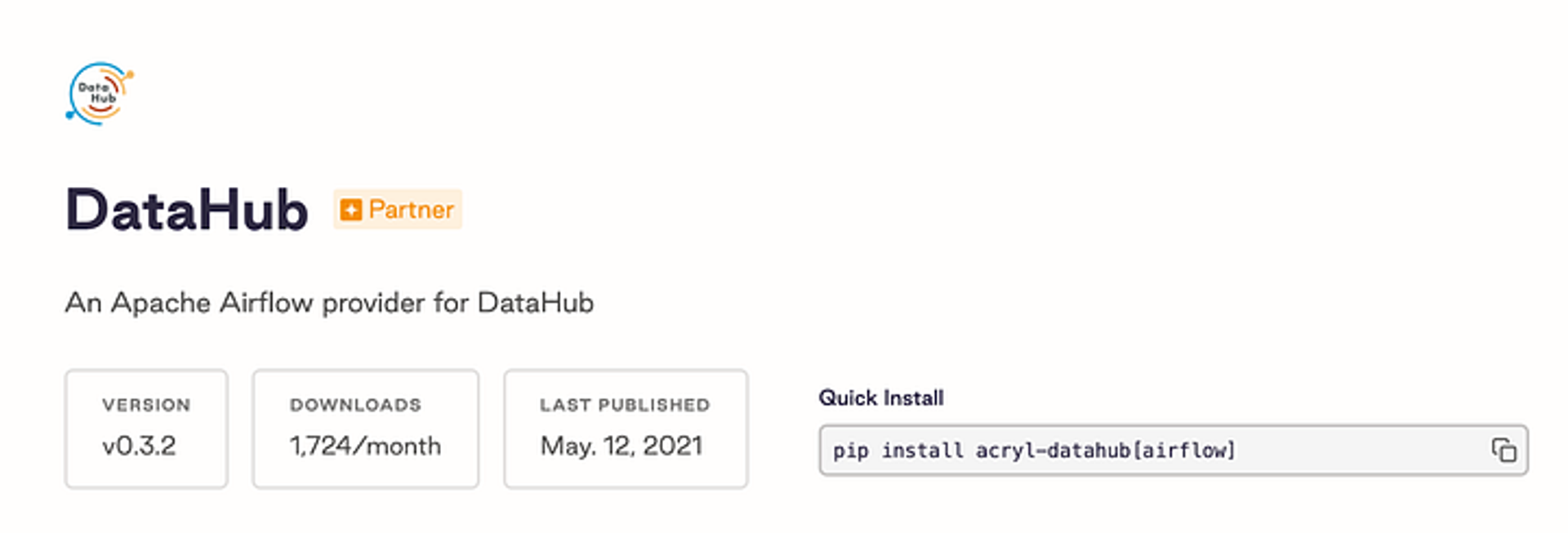 DataHub Partner
