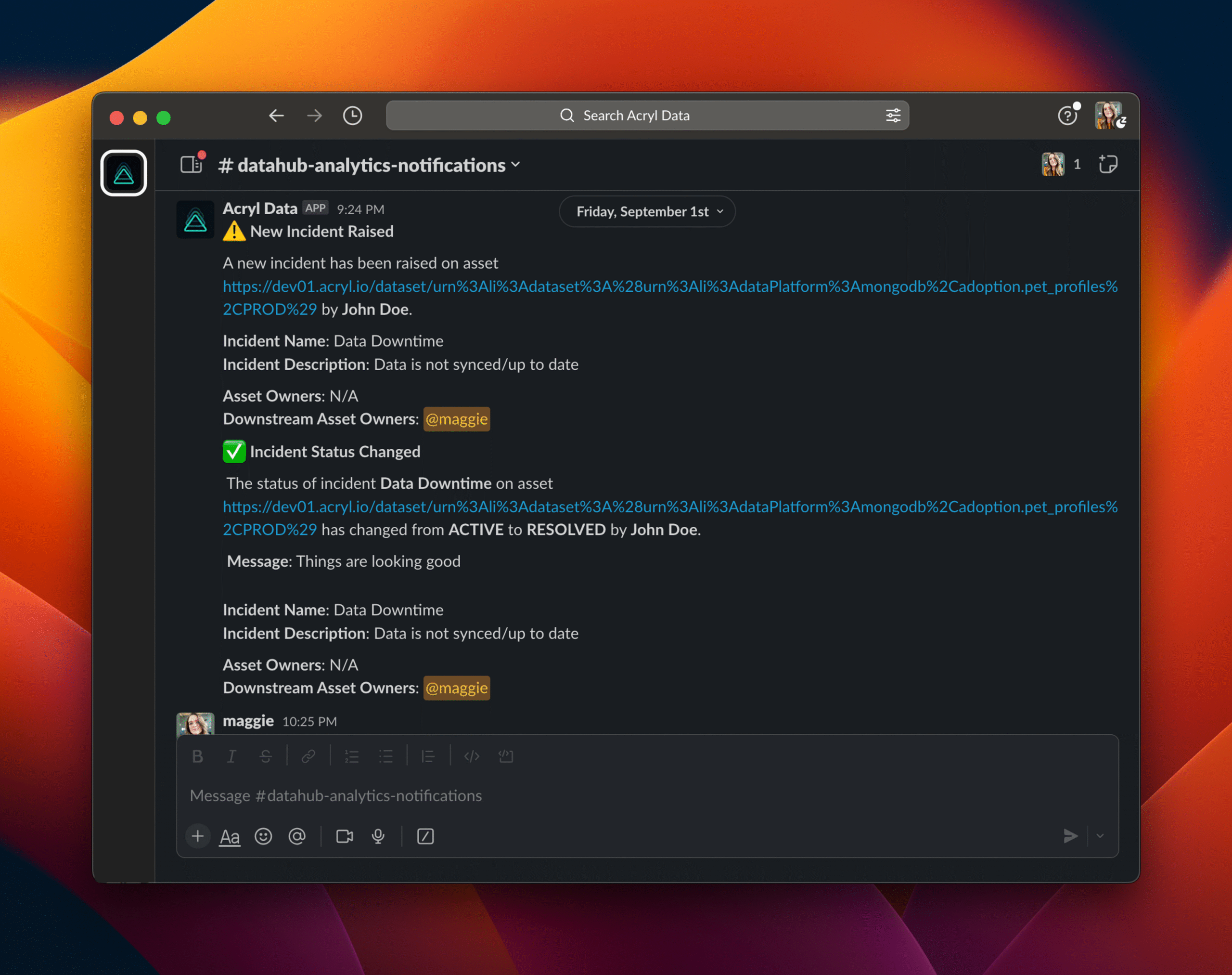 Subscription and Group Channel Notifications