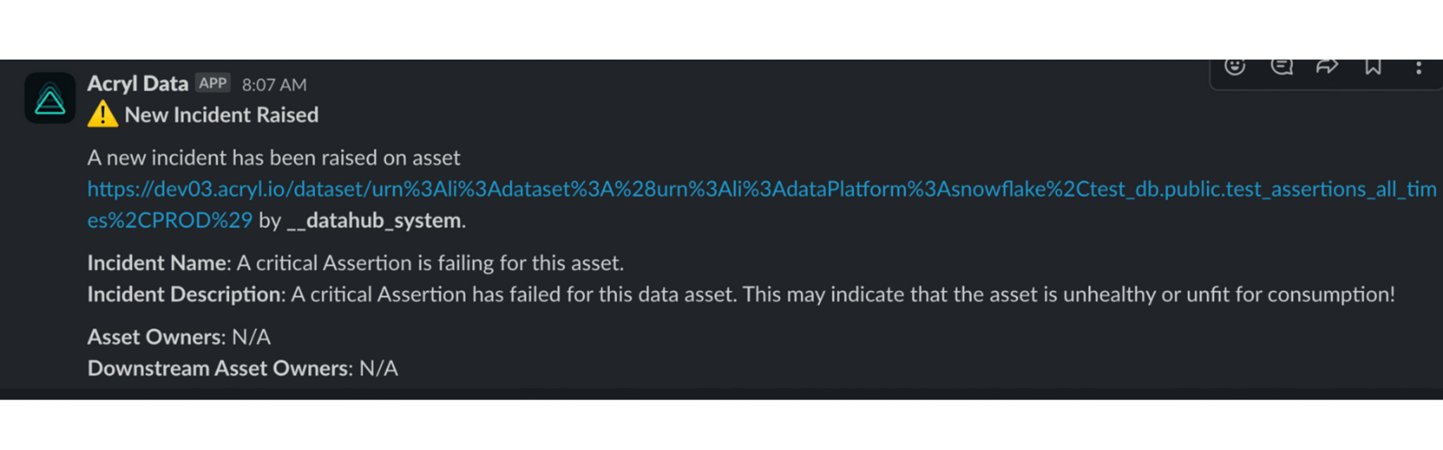 Detecting Unexpected Table Volume Changes | DataHub