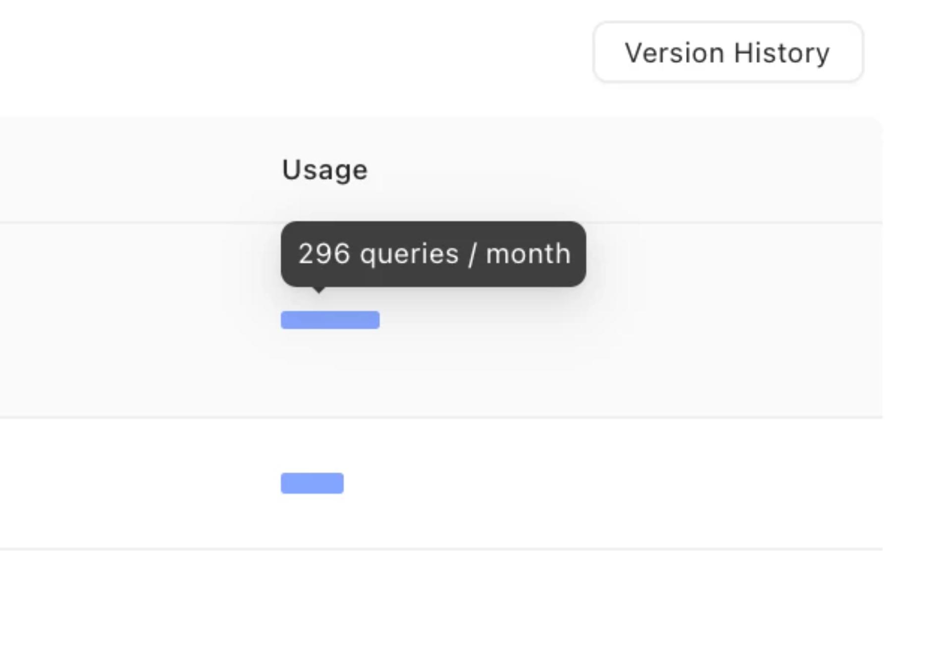 Column-level usage stats