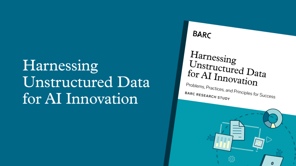 Harnessing Unstructured Data for AI Innovation: 2026 BARC Study